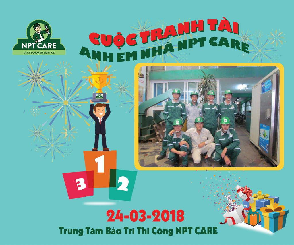 Cuộc thi tay nghề cho anh em nhà NPTcare